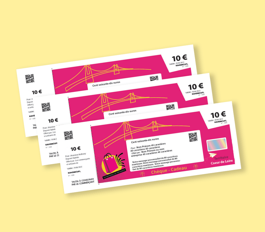 Chèque Cadeau Collectivité